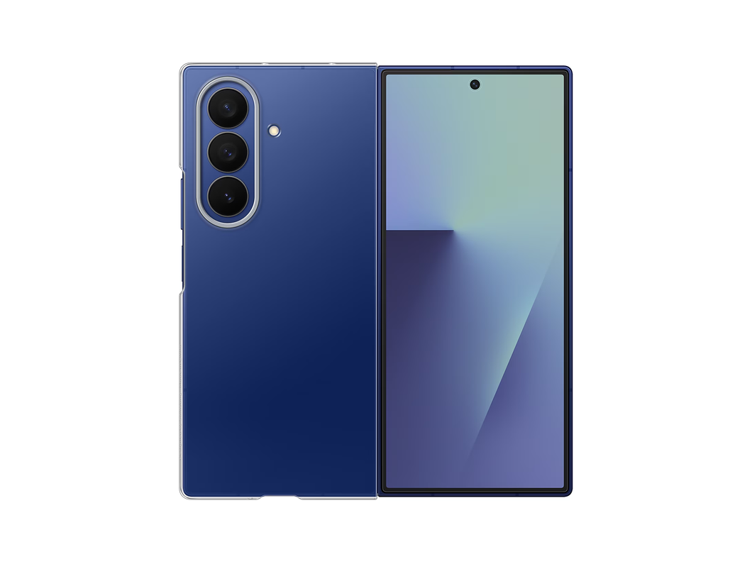 Samsung Galaxy Z Fold7 Clear Case With Anti-reflecting Screen Protector Film - South Port™