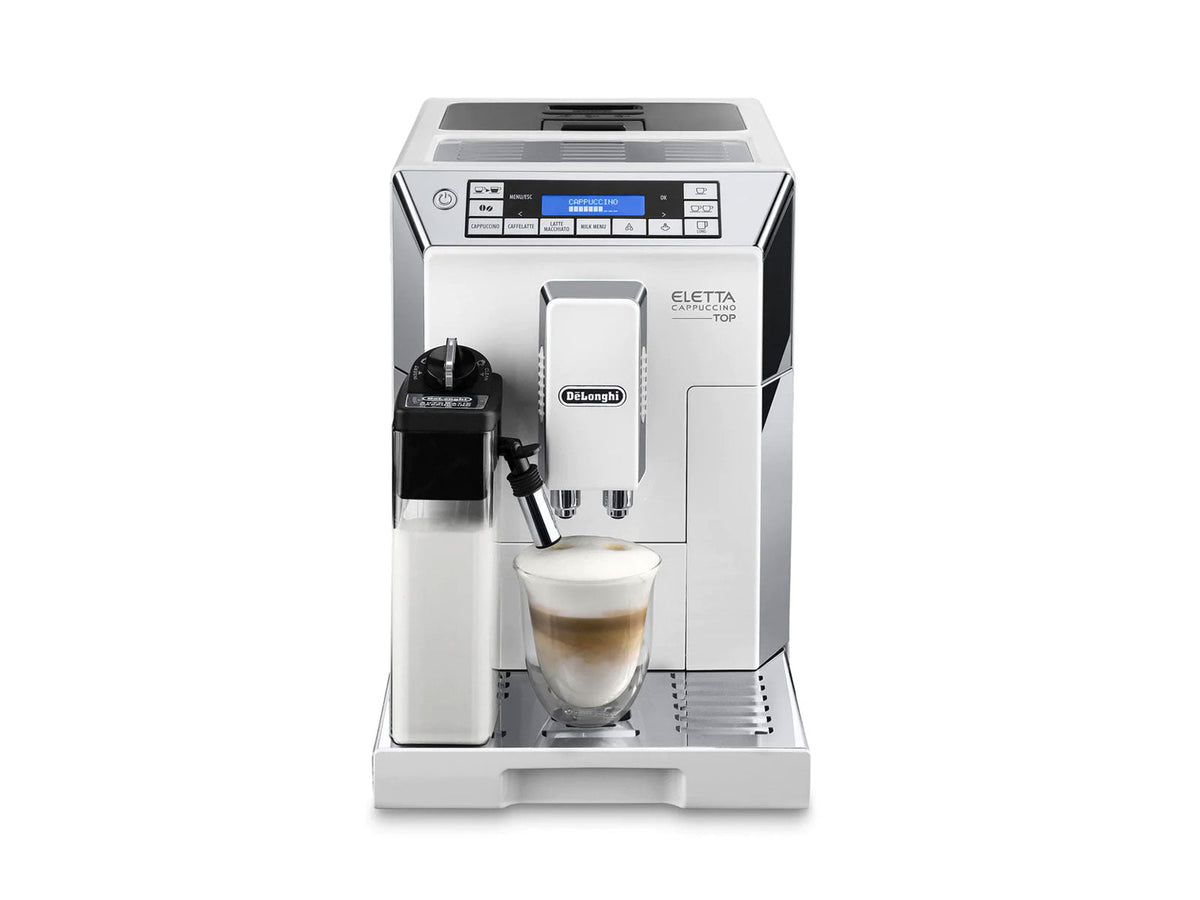 DeLonghi Eletta Cappuccino ECAM 45.760.W Top Fully Automatic Coffee Machine - Made in Italy - South Port™