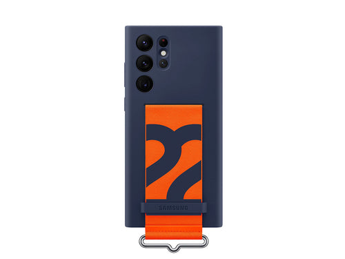 Samsung Galaxy S22 Ultra Silicone Cover With Strap - South Port™